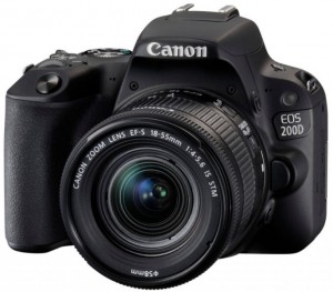 Фотоаппарат Canon EOS 200D 18-55 DC III Black