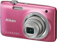 Фотоаппарат Nikon CoolPix S2800 Pink