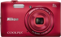 Фотоаппарат Nikon Coolpix S3600 Red