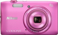 Фотоаппарат Nikon CoolPix S3600 Pink