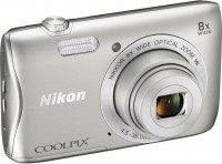 Фотоаппарат Nikon Coolpix S3700 Silver