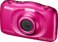 Фотоаппарат Nikon Coolpix S33 Pink  + рюкзак