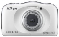 Фотоаппарат Nikon Coolpix S33 White  + рюкзак