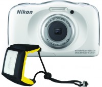 Фотоаппарат Nikon Coolpix S33 White + плавающий ремень