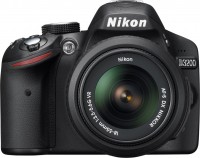 Фотоаппарат Nikon D3200 Kit 18-55 VR II Card 32Gb  Black