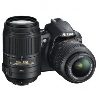 Фотоаппарат Nikon D3100 Kit 18-55 VR/55-300 VR Black