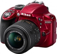 Фотоаппарат Nikon D3300 Kit 18-55 VR II Red