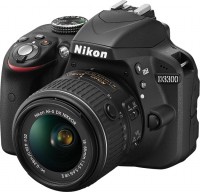 Фотоаппарат Nikon D3300 18-55mm VRII/55-200VR Kit Black