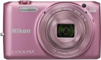 Фотоаппарат Nikon Coolpix S6800 Pink