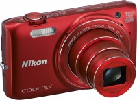 Фотоаппарат Nikon Coolpix S6800 Red