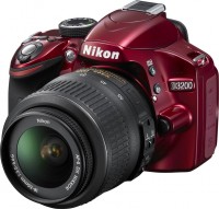 Фотоаппарат Nikon D3200 kit 18-55 II Red