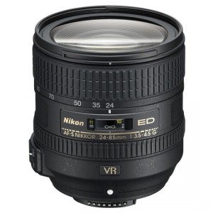 Объектив Nikon AF-S 24-85mm f/3.5-4.5 G ED VR Nikkor