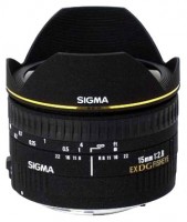 Объектив Sigma AF 15mm f/2.8 EX DG DIAGONAL Fisheye Canon