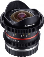 Объектив Samyang MF 8mm T3.1 Fish-eye VDSLR Sony E-mount Black