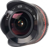 Объектив BOWER 7.5mm 3.5 UMC Fish-eye MFT Black