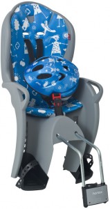 Детское велокресло Hamax 551088 Kiss Safety Package Grey blue