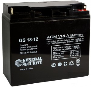 Аккумулятор для ИБП General Security GS18-12L