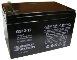 Аккумулятор для ИБП General Security GS12-12L