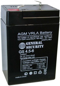Аккумулятор для ИБП General Security GS 4.5-6