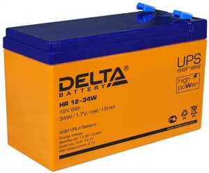Аккумулятор для ИБП Delta battery HR 12-34W