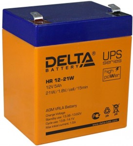 Аккумулятор для ИБП Delta battery HR1221W