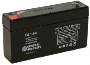 Аккумулятор для ИБП General Security GS 1.3-6