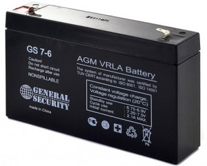 Аккумулятор для ИБП General Security GS 7-6