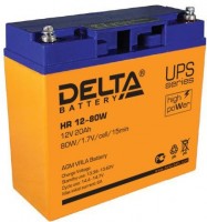 Аккумулятор для ИБП Delta battery HR 12-80W