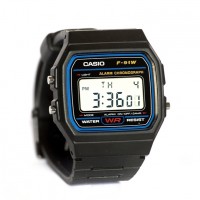 Мужские часы Casio F-91W-1Q