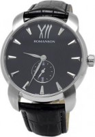 Мужские часы Romanson TL1250MW(BK)BK