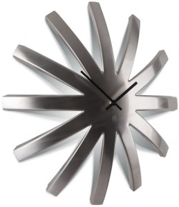 Настенные часы Umbra Burst 118685-410 Silver