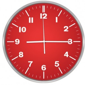 Настенные часы Centek CT-7100 Red