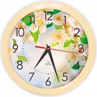 Настенные часы Вега П1-14/7-218 Цветы