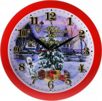 Настенные часы Вега Новый год П1-1/7-134