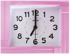 Настольные часы Centek CT-7201 Pink