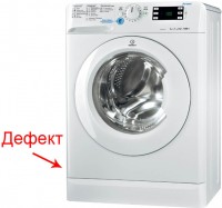 Стиральная машина Indesit NWK 8128 L B дефект