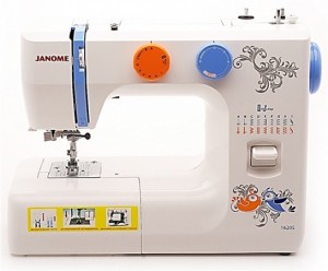 Электромеханическая швейная машина Janome 1620S White