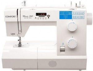 Электромеханическая швейная машина Comfort Music 360 White