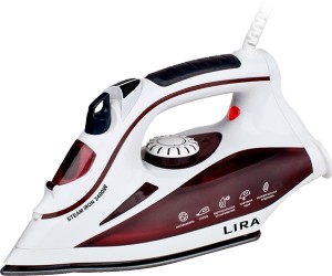 Утюг Lira LR 0604 White bordo