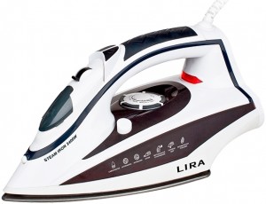 Утюг Lira LR-0603 White brown