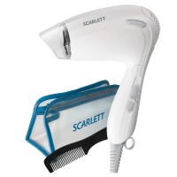 Дорожный фен Scarlett SC-073 White