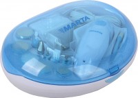 Электрический маникюрный набор Marta MT-2611 White blue