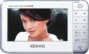 Монитор видеодомофона Kenwei KW-128C-W200 White