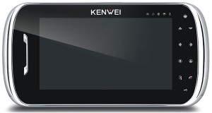 Монитор видеодомофона Kenwei KW-S704C-W200 Black