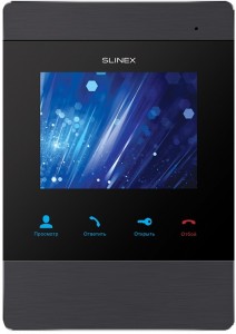 Монитор видеодомофона Slinex SM-04M Black
