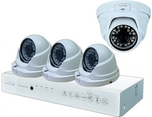 Система видеонаблюдения Ivue AHD Для Дома и Офиса 4+4
