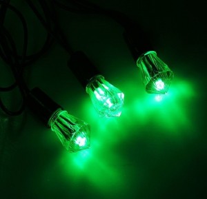 Гирлянда LuazON Камень 5м LED-40 фиксинг Зеленый