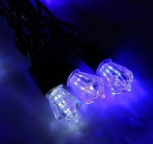 Гирлянда LuazON Камень LED-40 5м White blue