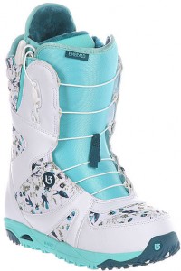 Ботинки для сноубордов Burton Emerald 2014-2015 37 (USA 6.5) White teal hummingbird