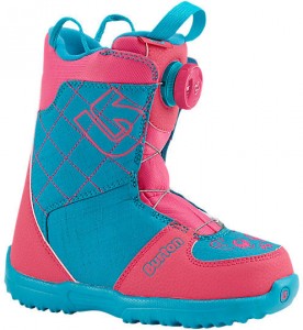 Ботинки для сноубордов Burton Grom Boa 2015-2016 34 (USA 3K) Pink Teal